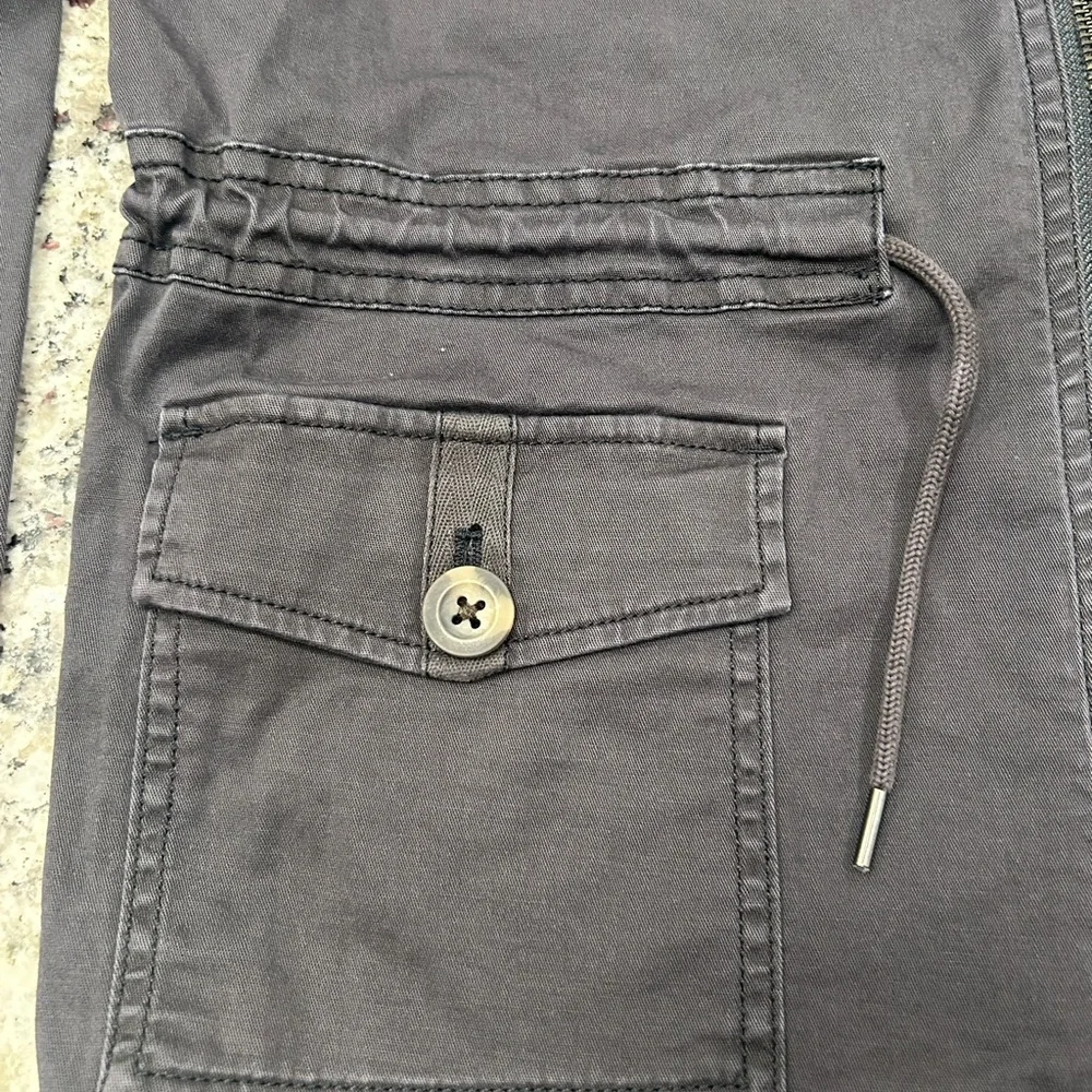Express Women’s Field Utility‎ Jacket Multi Pocket Zippered Medium
